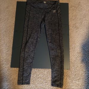 Black, White, and Gray Umbro Leggings